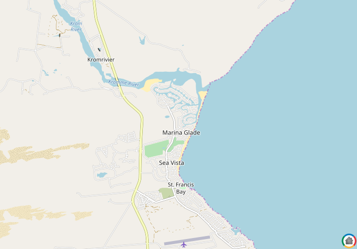Map location of Sea Vista